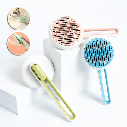 Pet Grooming Brush for Cats and Dogs