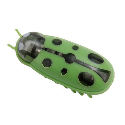 Mini Electric Ladybug Cat Toy Cat Interactive Play Toy Funny Cat Interactive Cat Toy