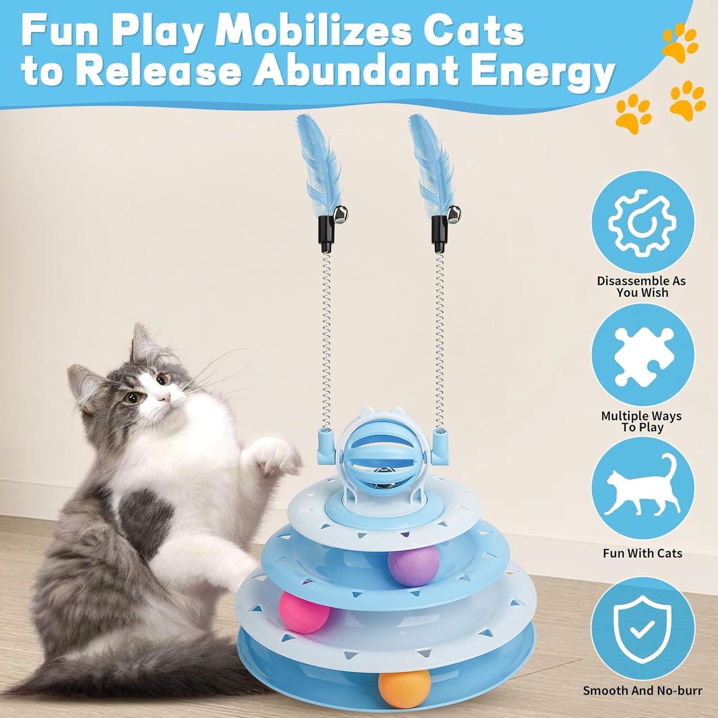 interactive cat toys for indoor cats