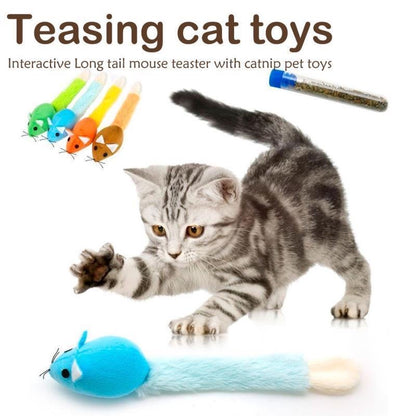 Interactive Cat Mouse Toy