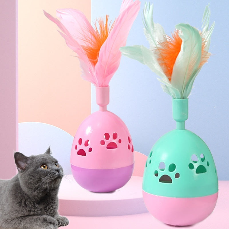 Interactive Cat Toy with Bell