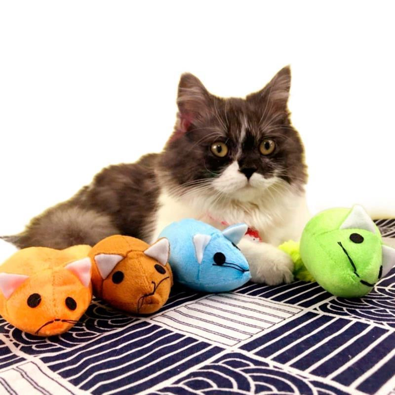 Interactive Cat Mouse Toy