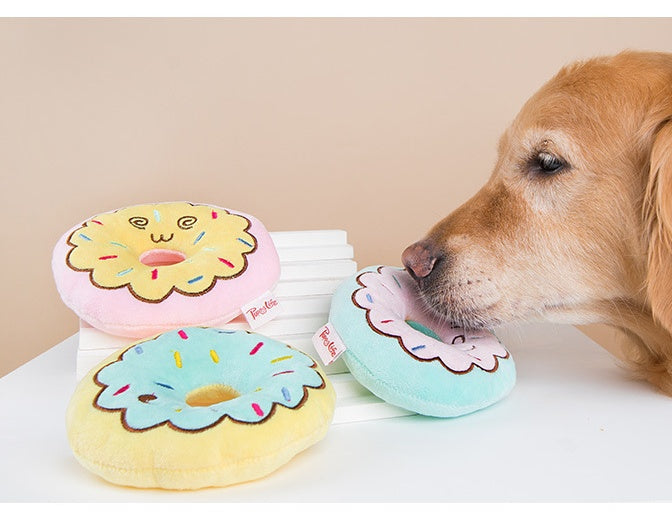 “Interactive Plush Dog Chew Toy