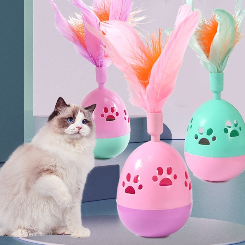 Interactive Cat Toy with Bell